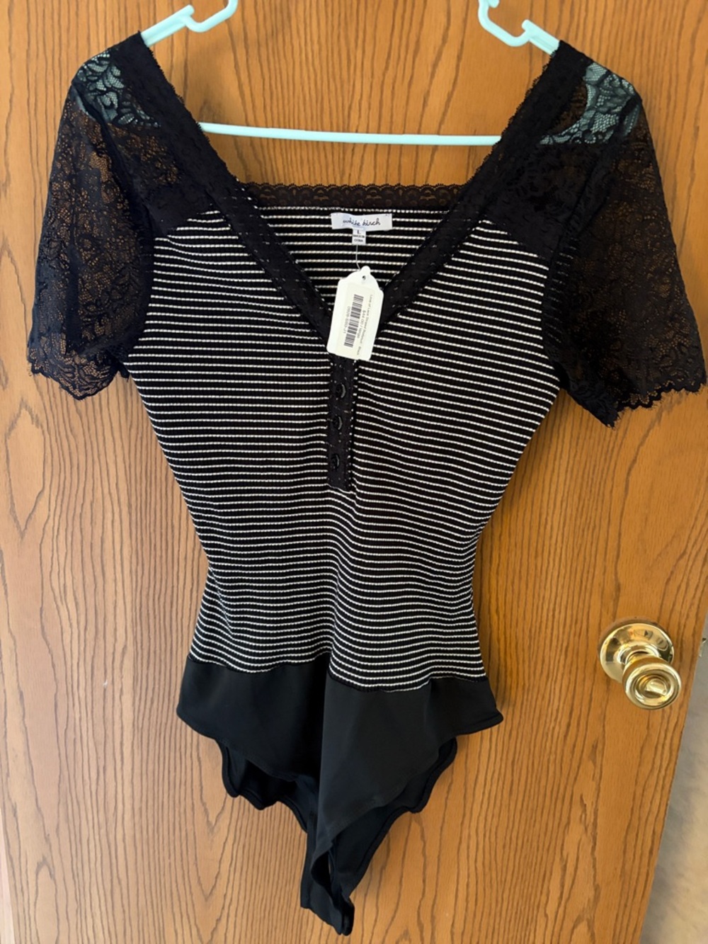 Striped Bodysuit
